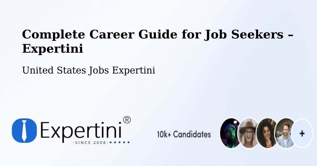 Career Guide for Job Seekers – Dunellen - Dunellen, United States Jobs Expertini