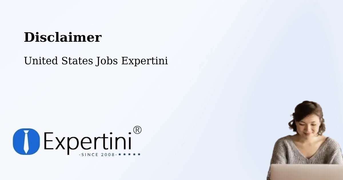 Disclaimer – Dunellen - United States Jobs Expertini
